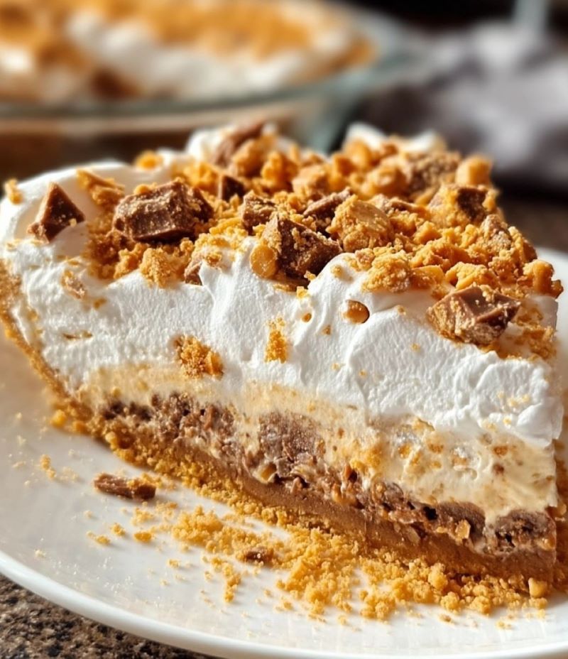Butterfinger Pie