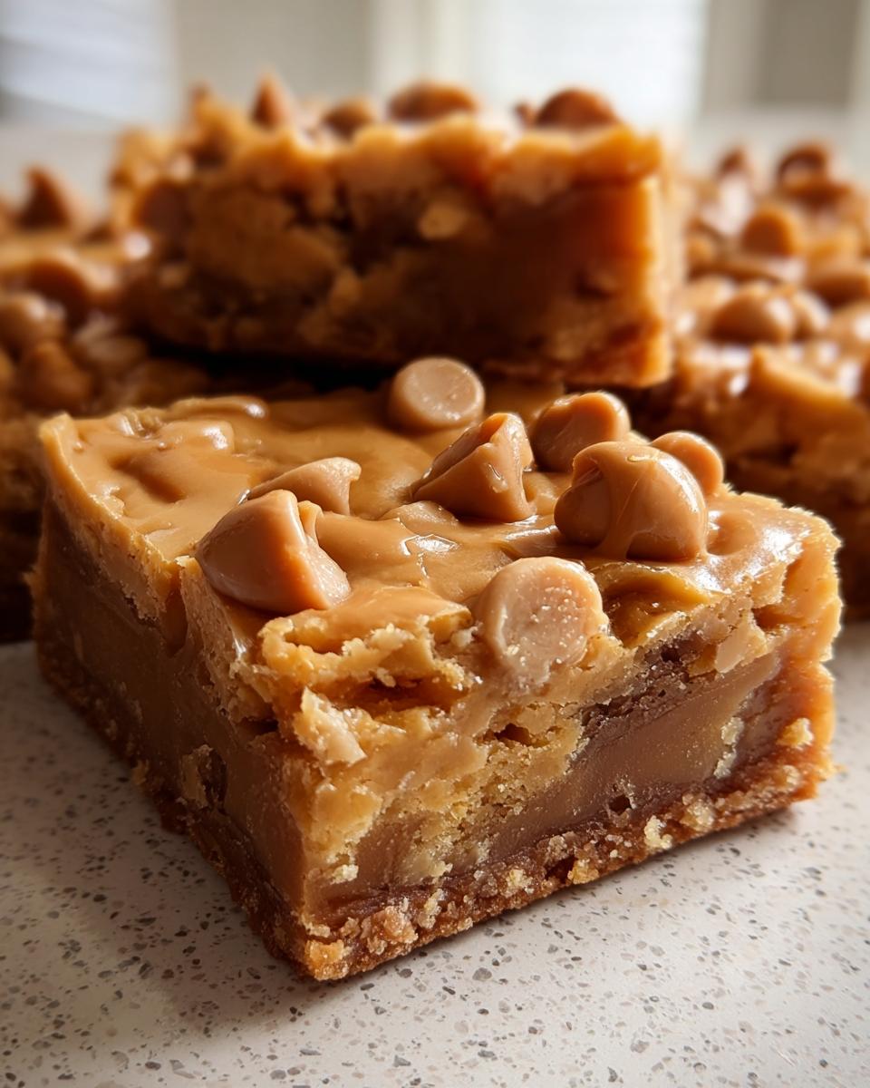 Butterscotch Brown Sugar Fudge Bars - detail 1
