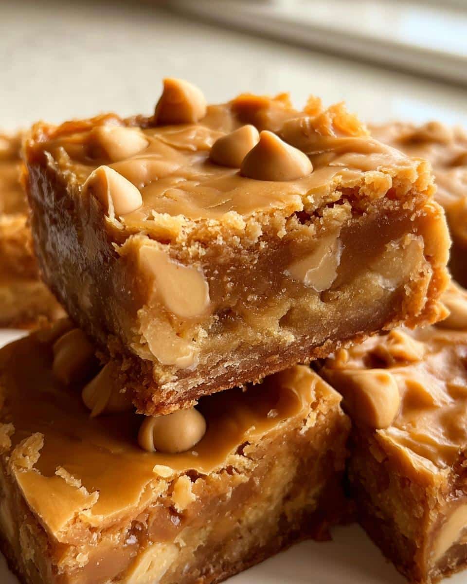 Butterscotch Brown Sugar Fudge Bars - detail 2