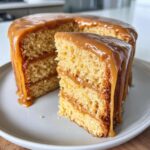 Butterscotch Cake with Caramel Frosting