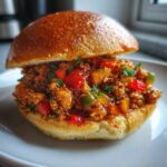 Cajun Chicken Sloppy Joes
