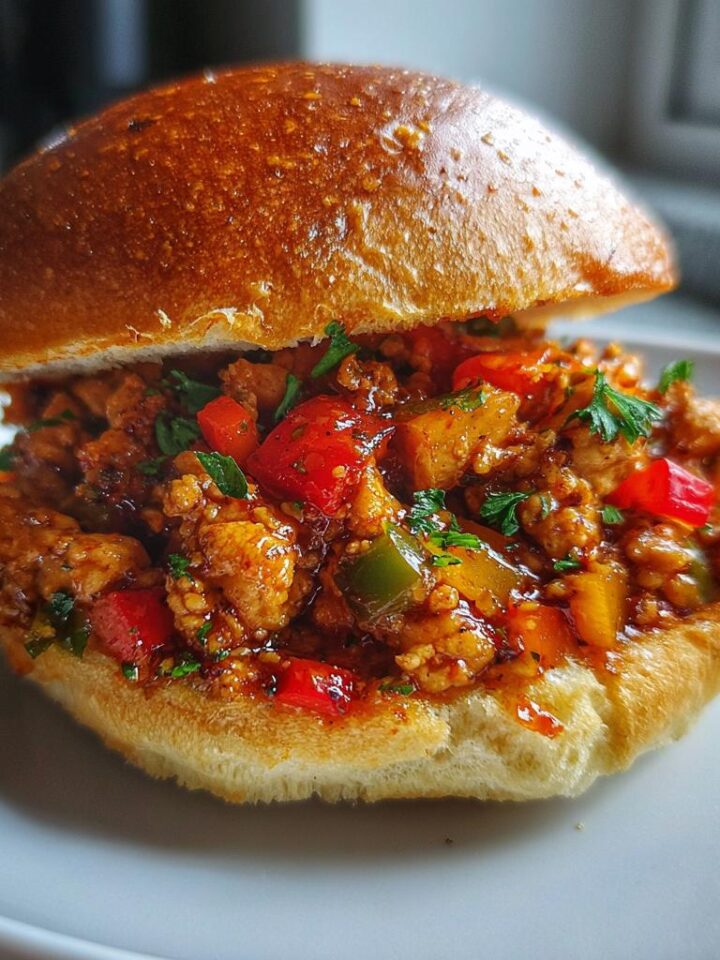 Cajun Chicken Sloppy Joes