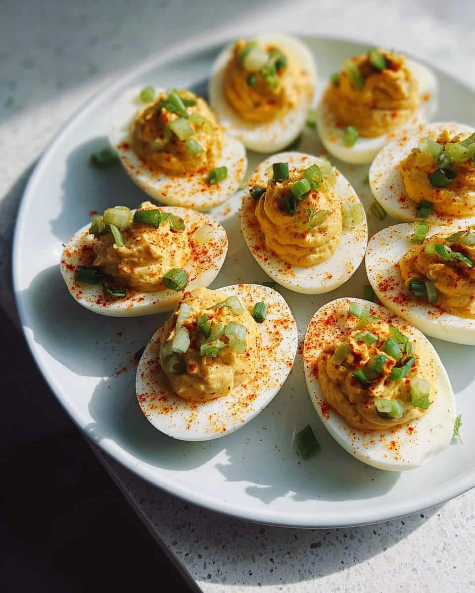 Cajun Deviled Eggs - detail 1