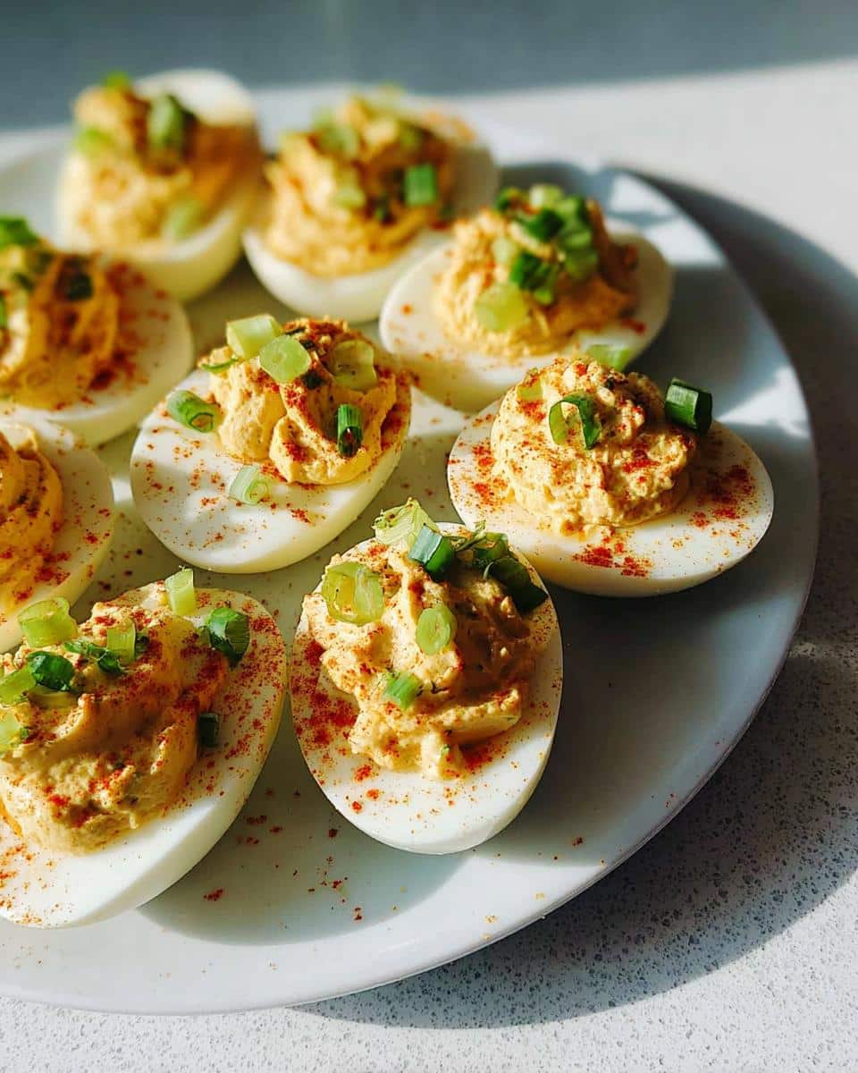 Cajun Deviled Eggs - detail 2