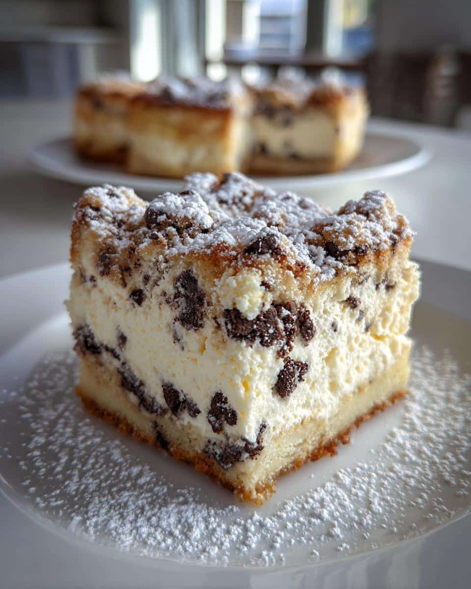 Cannoli Cheesecake Bars - detail 1