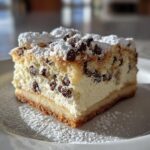 Cannoli Cheesecake Bars