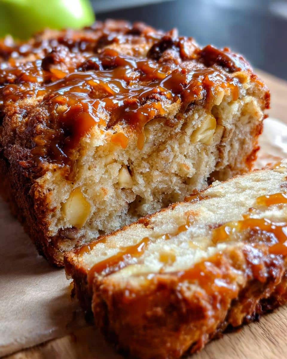 Caramel Apple Fritter Bread - detail 1
