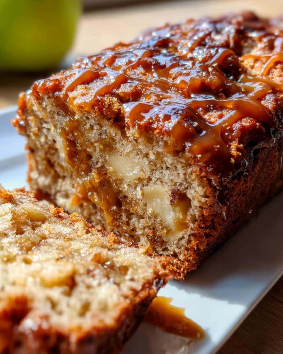 Caramel Apple Fritter Bread - detail 2