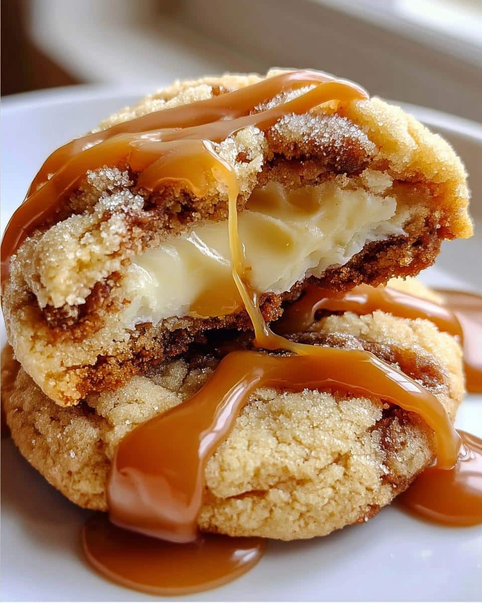 Caramel Cheesecake Cookies - detail 1
