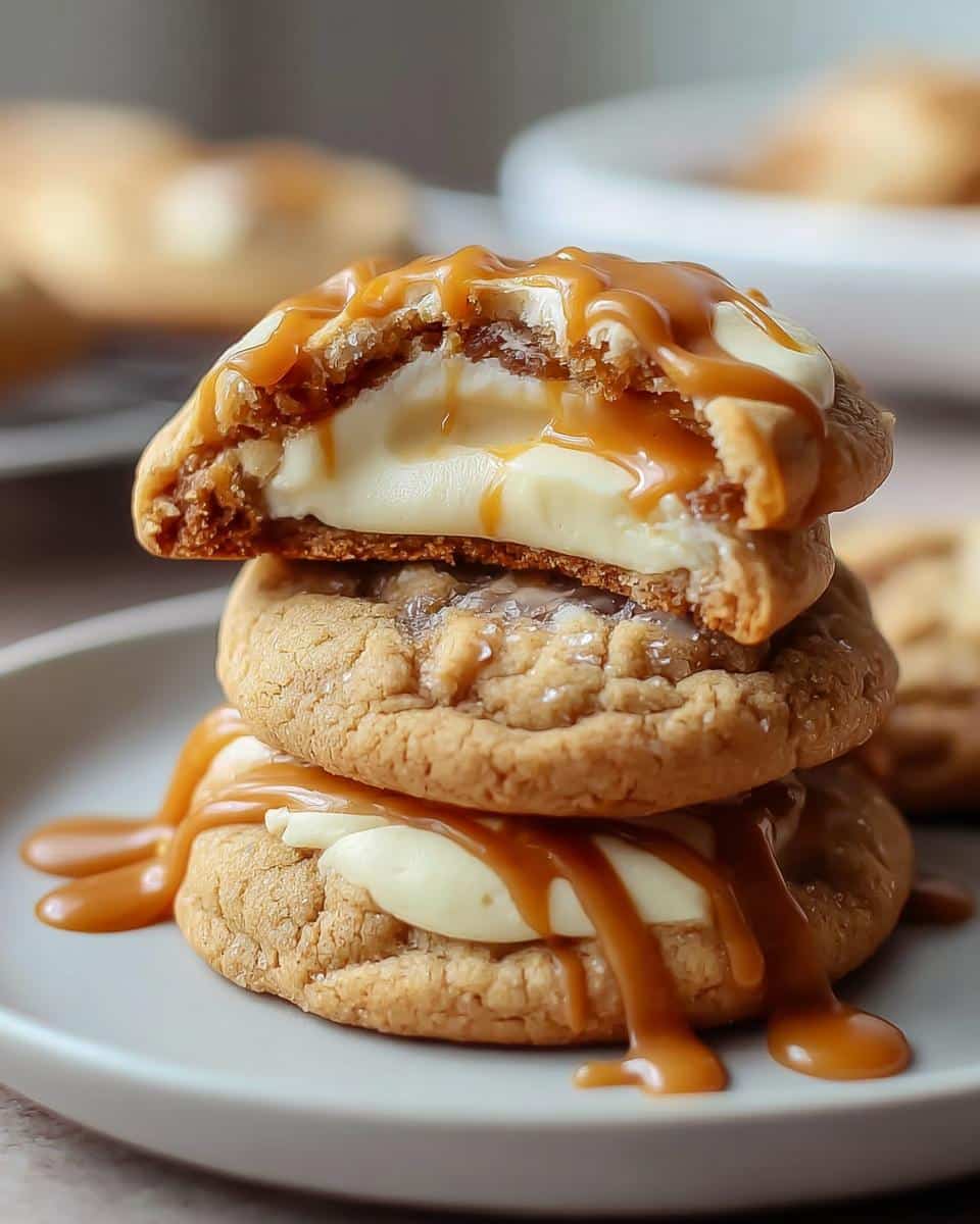 Caramel Cheesecake Cookies - detail 1
