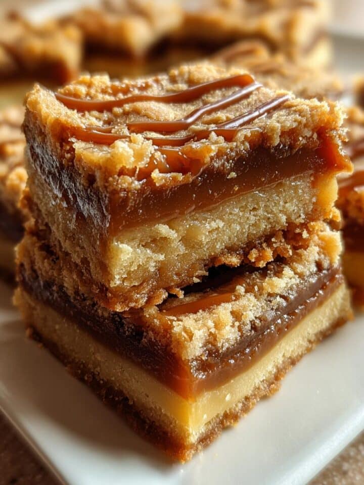 Caramel Crush Bars Dessert