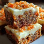 Carrot Cake Cream Cheese Bars