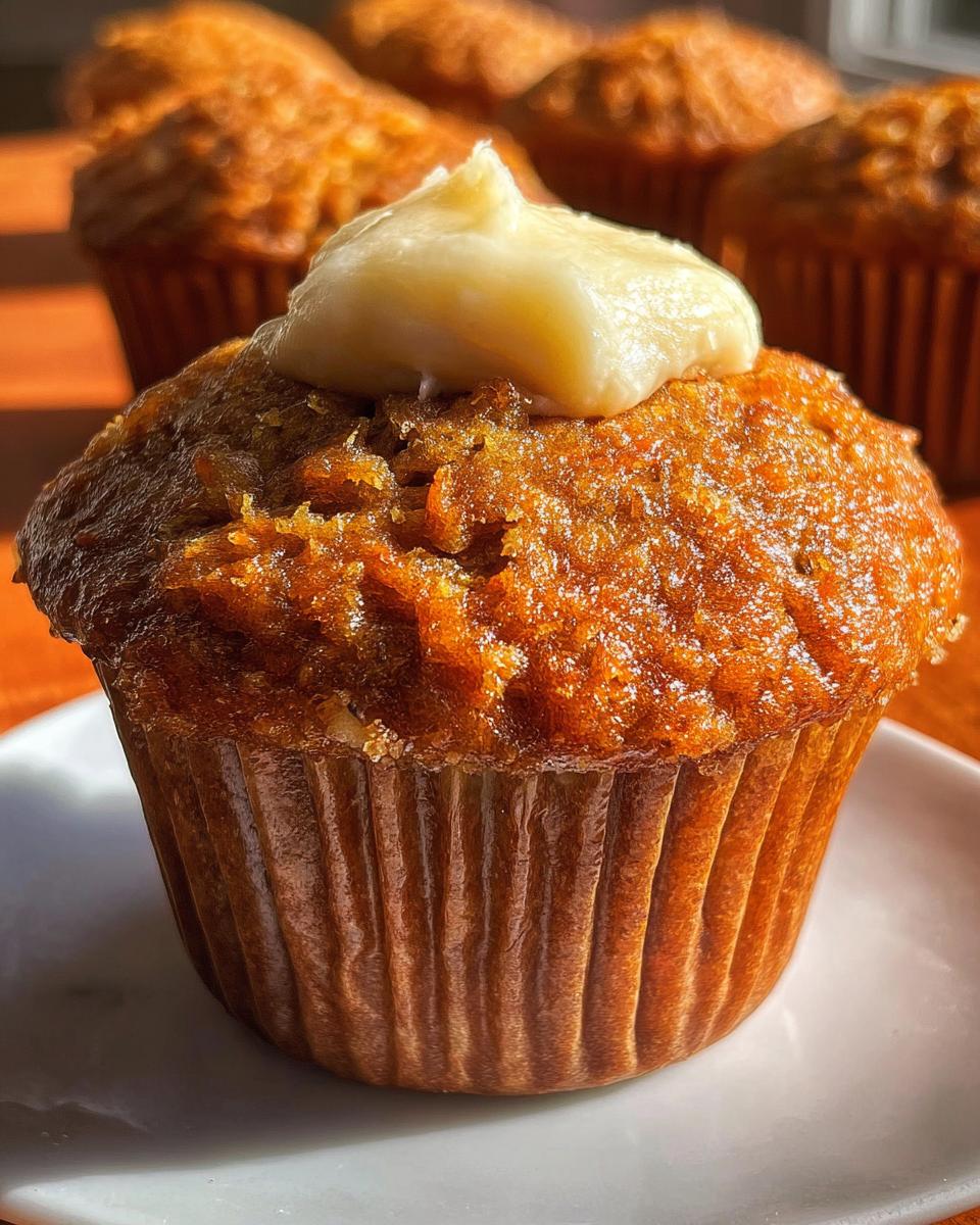 Carrot Cake Muffins - detail 1