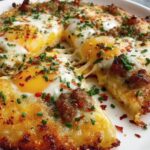 Cheese Crust Breakfast Pizza