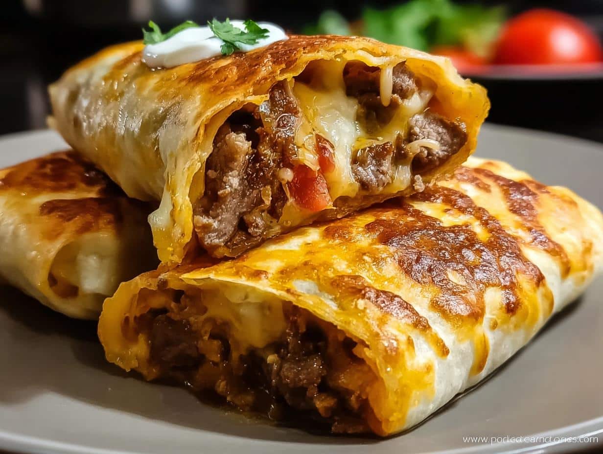 Cheese Steak Chimichangas - detail 1