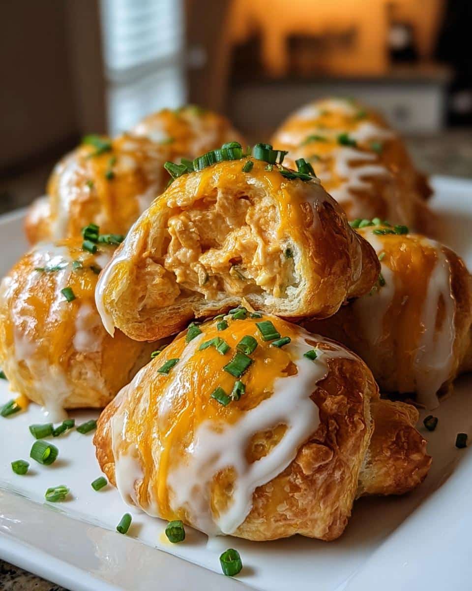 Cheesy Buffalo Ranch Chicken Bombs - detail 1