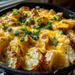Cheesy Campfire Potatoes