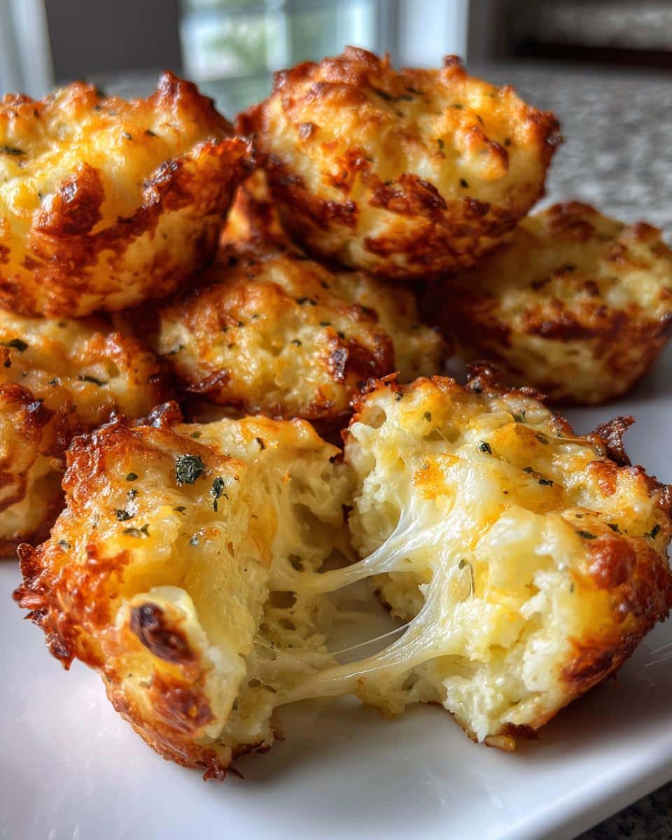 Cheesy Mashed Potato Puffs - detail 1