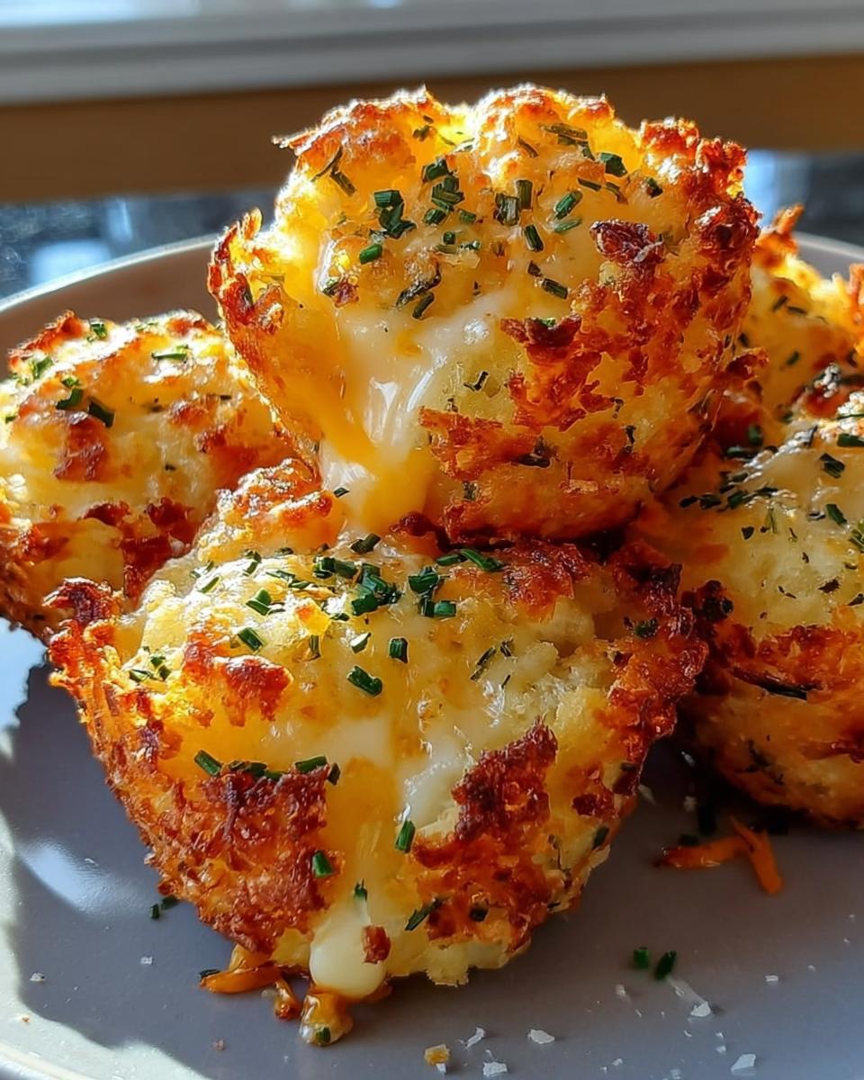 Cheesy Mashed Potato Puffs - detail 2