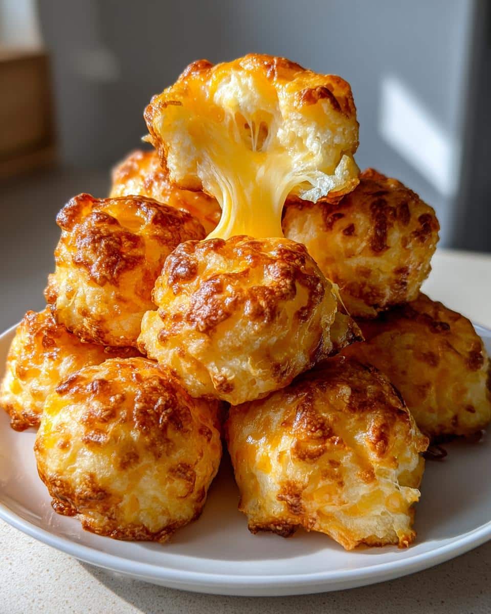 Cheesy Mashed Potato Puffs - detail 2