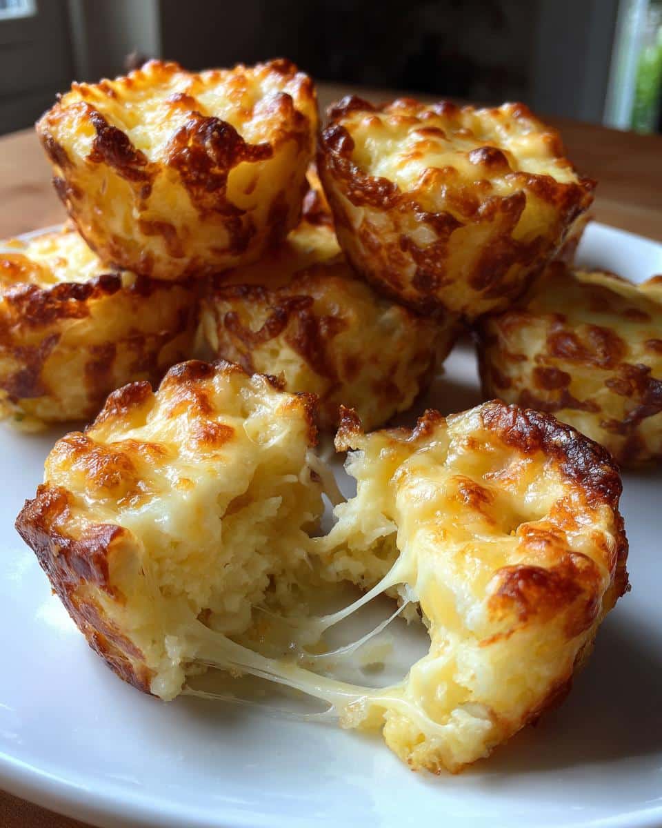 Cheesy Mashed Potato Puffs - detail 3