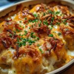 Cheesy Mississippi Mud Potatoes