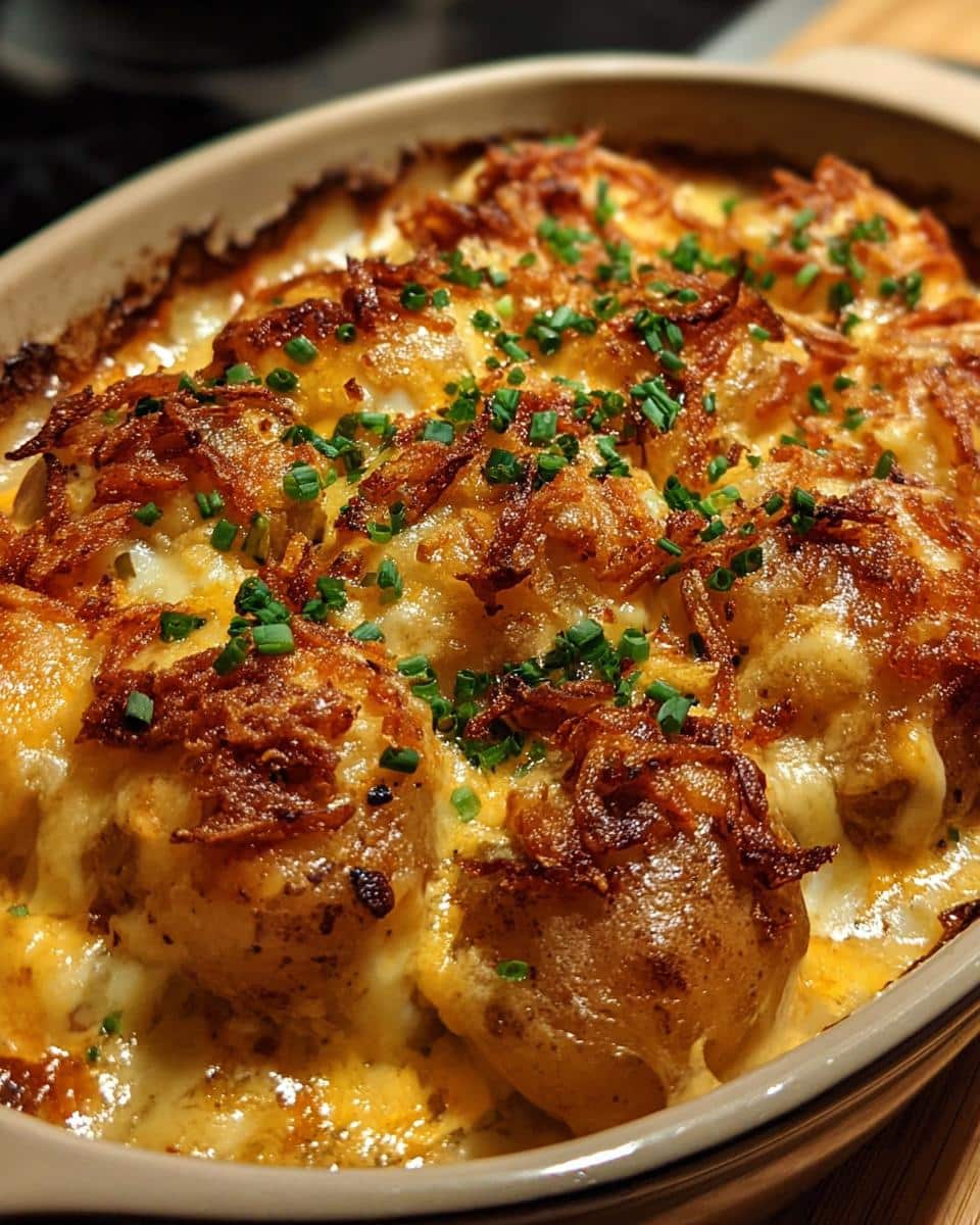 Cheesy Mississippi Mud Potatoes - detail 2