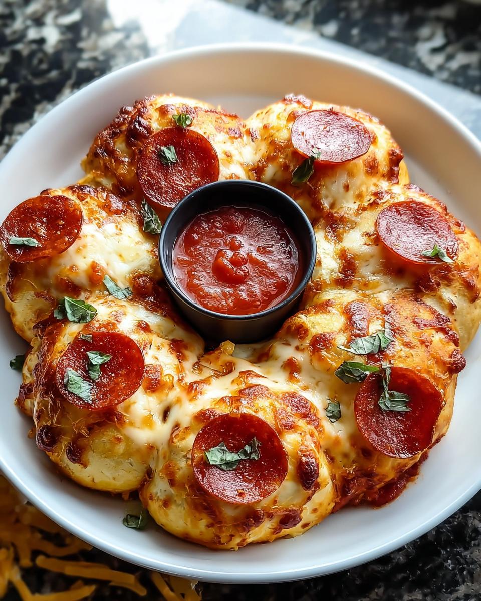 Cheesy Pepperoni Pizza Bombs - detail 1
