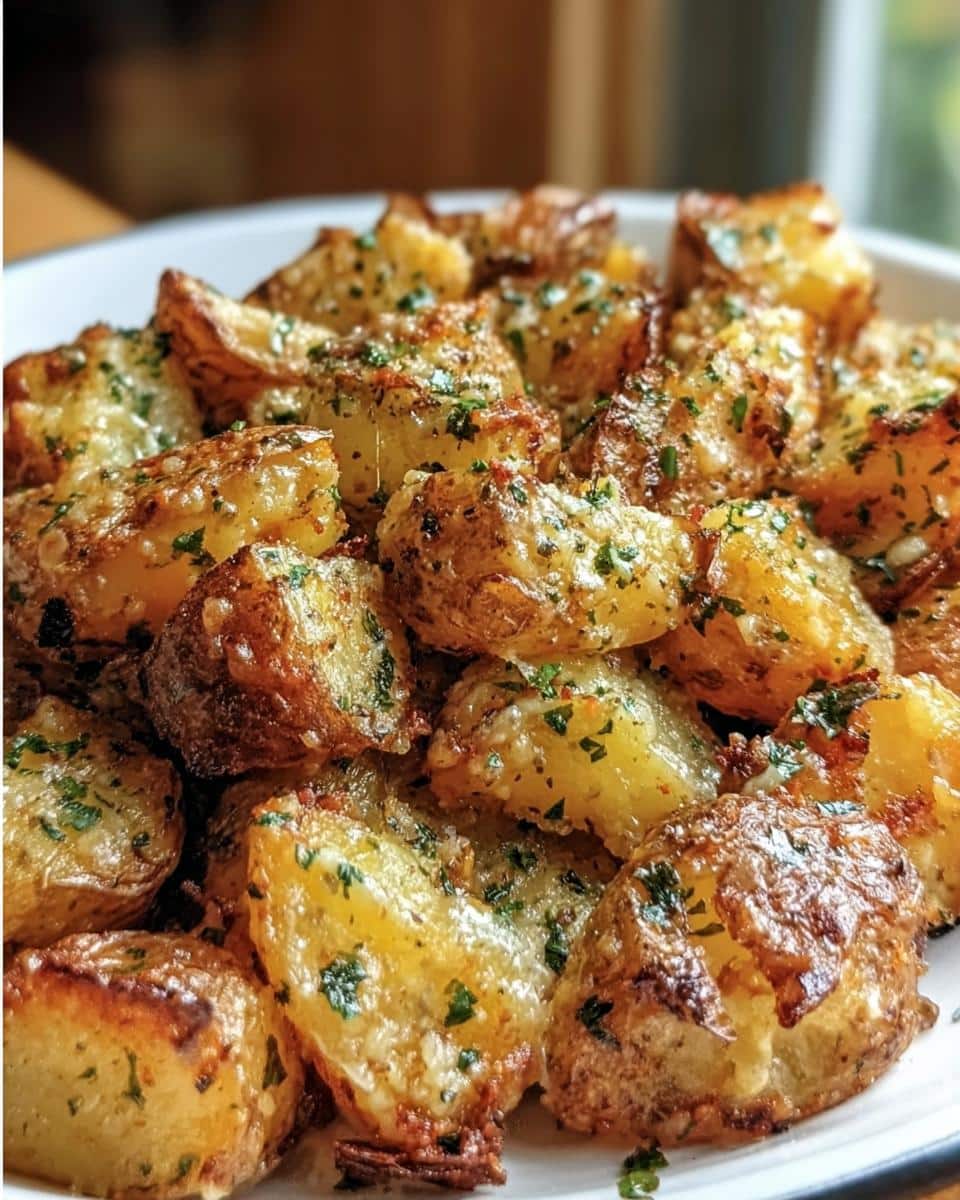 Cheesy Ranch Oven Roasted Potatoes - detail 1