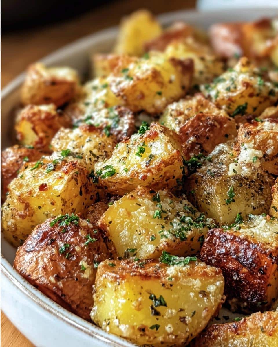Cheesy Ranch Oven Roasted Potatoes - detail 2