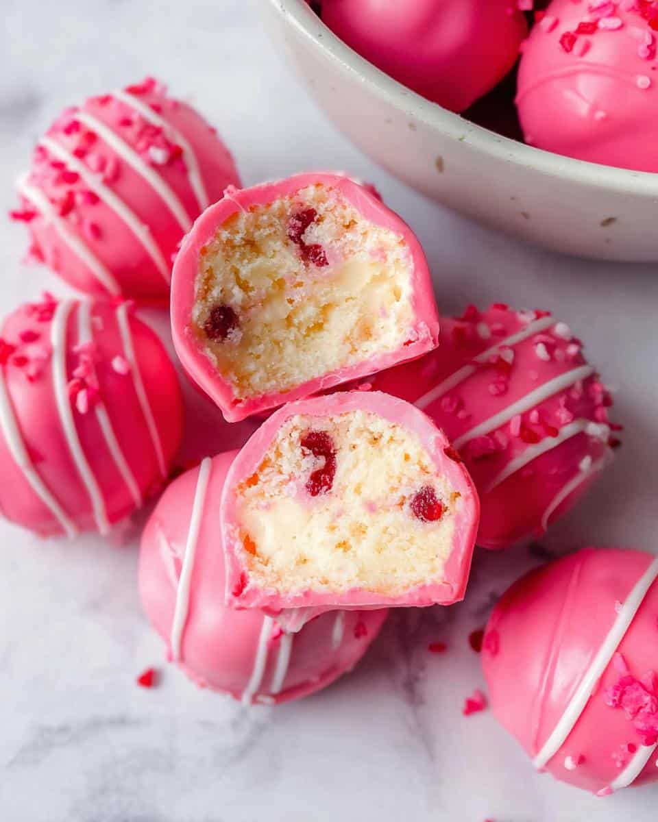 Cherry Chip Cheesecake Bites - detail 2