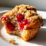 Cherry Cobbler Muffins
