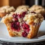 Cherry Cobbler Muffins
