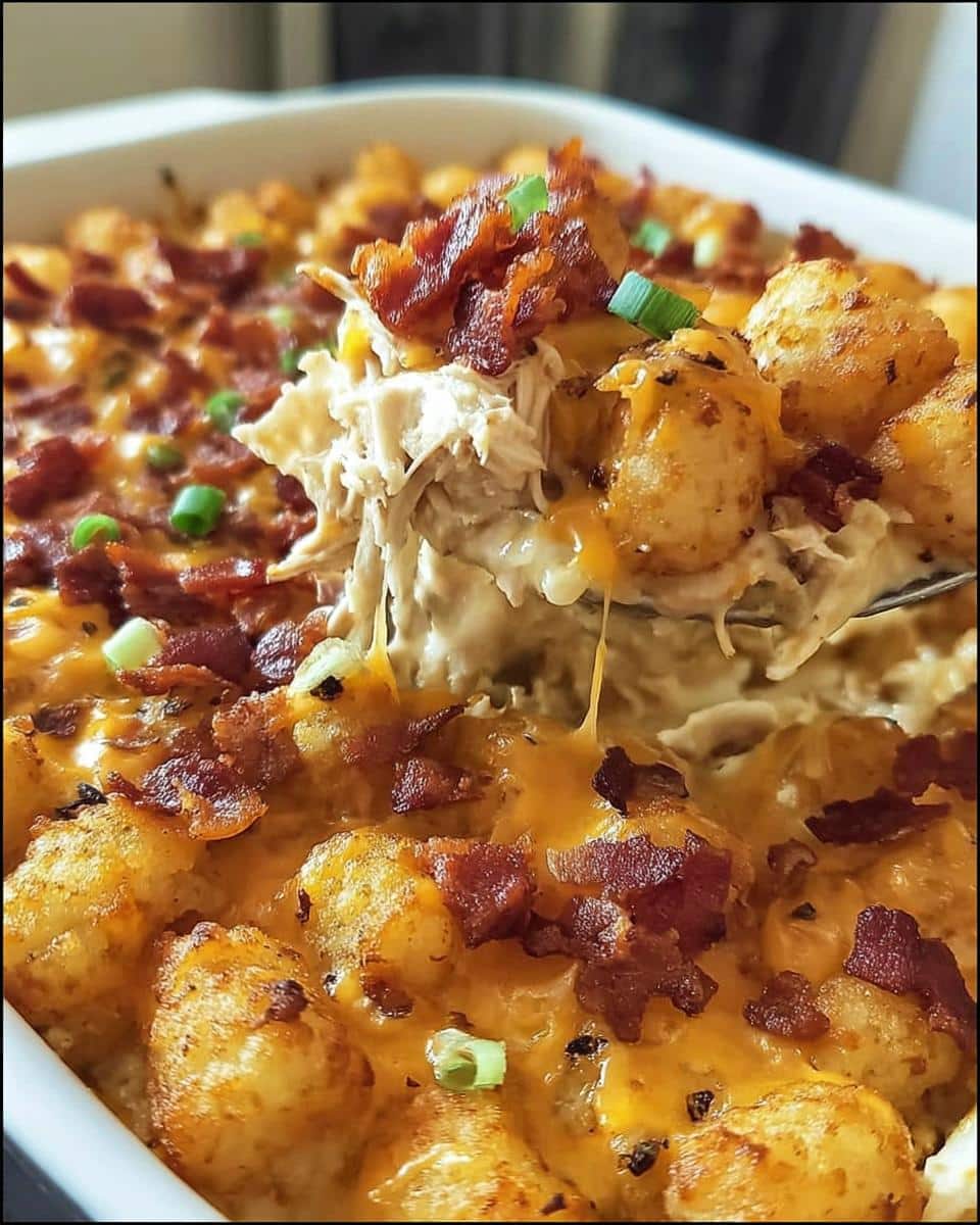 Chicken Bacon Crunch Casserole - detail 1
