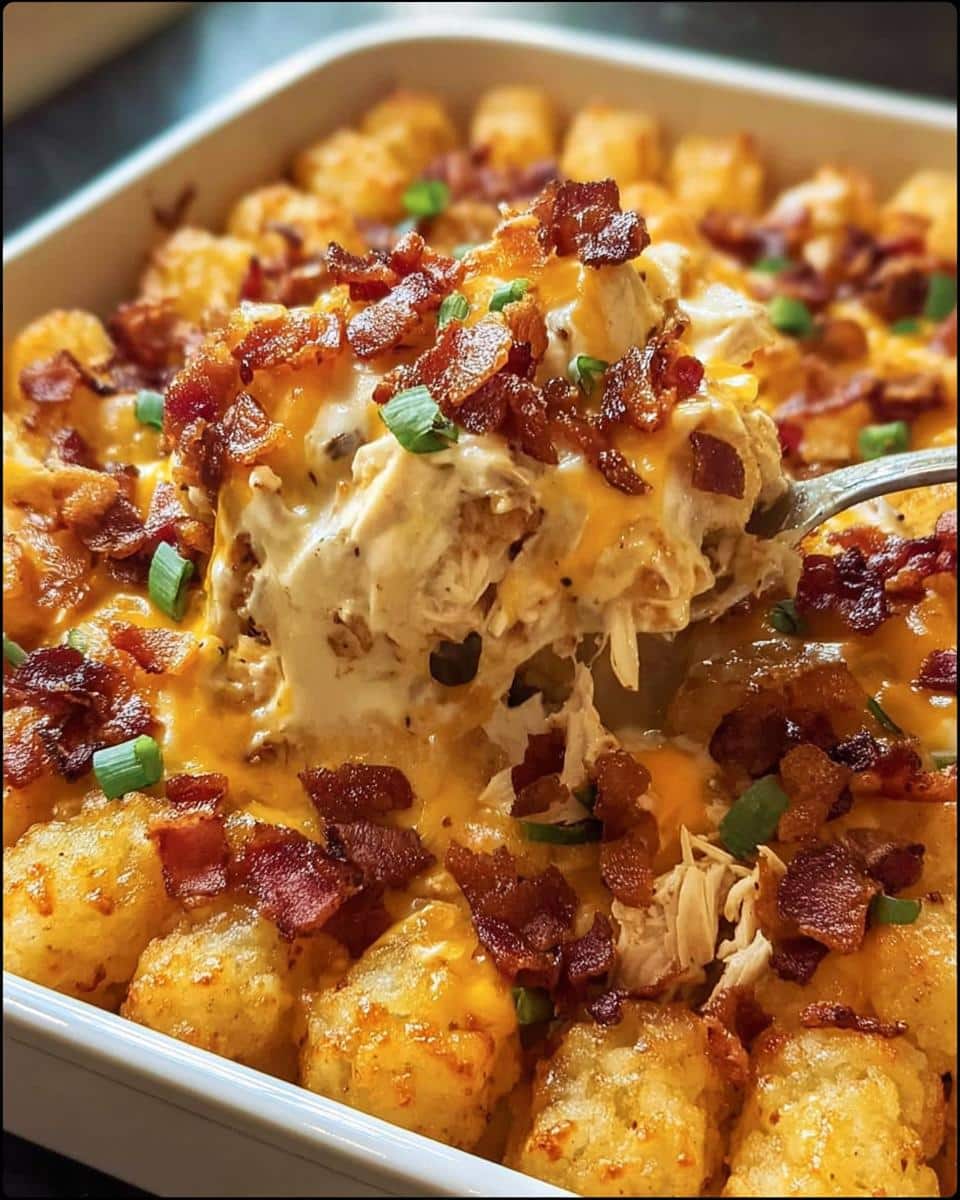 Chicken Bacon Crunch Casserole - detail 2