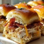 Chicken Bacon Ranch Sliders
