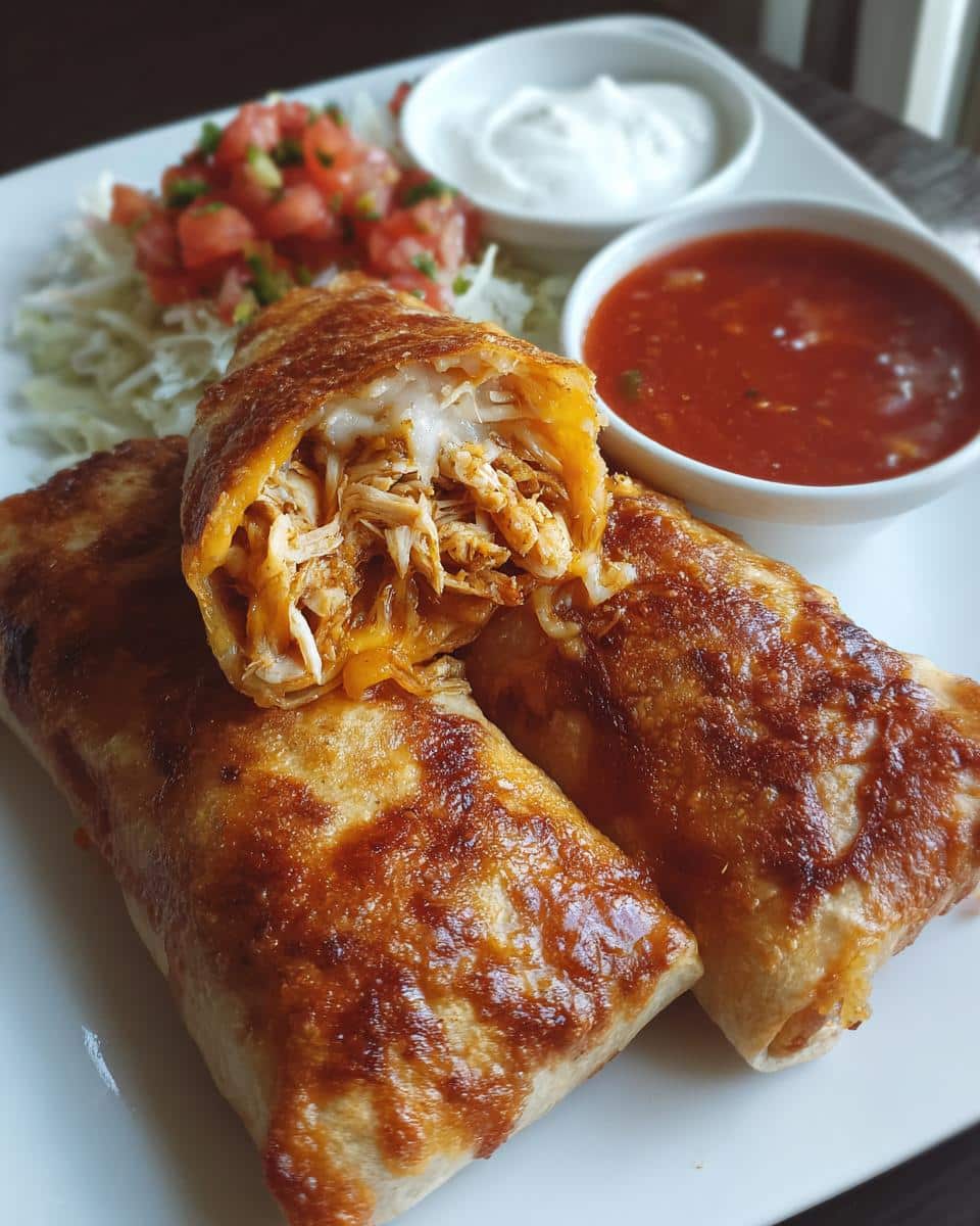 Chicken Chimichangas - detail 1