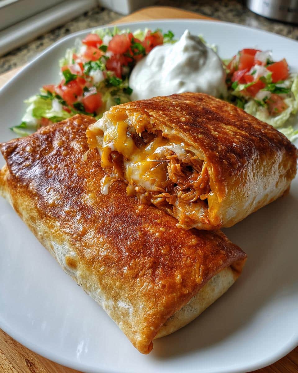Chicken Chimichangas - detail 3