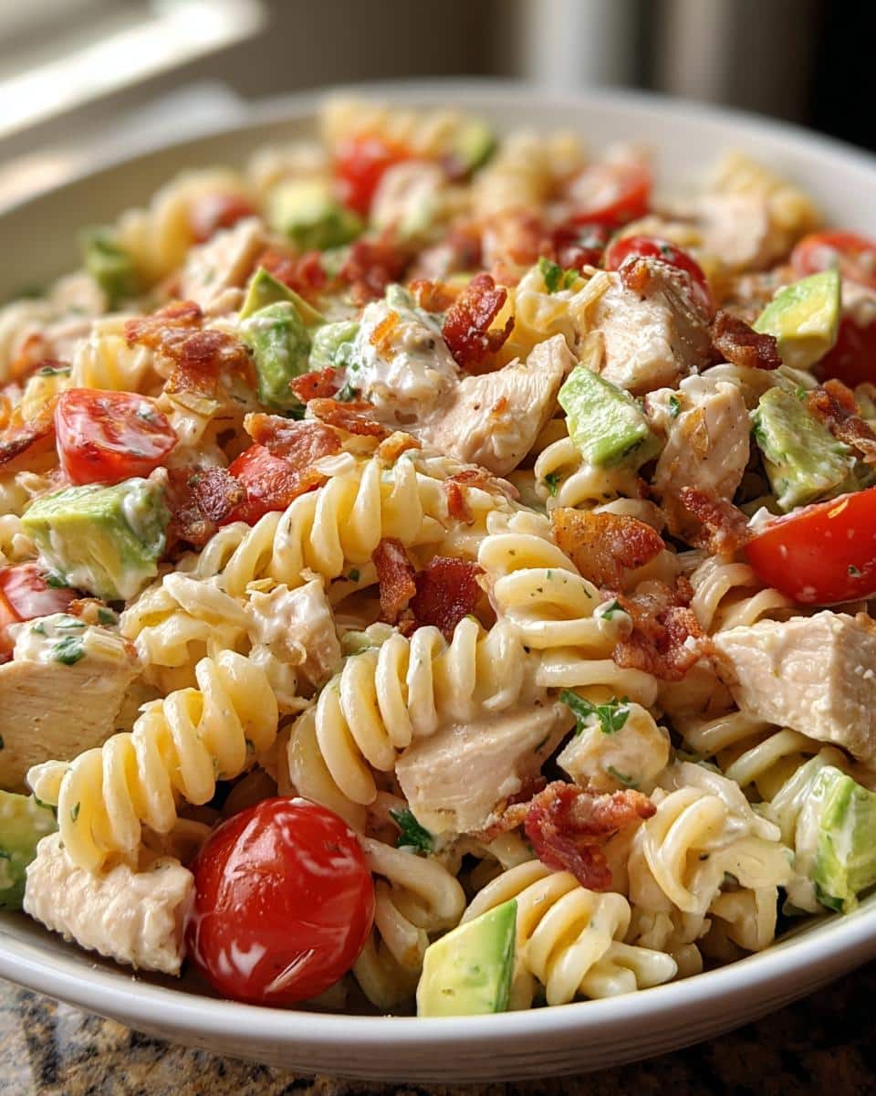 Chicken Club Pasta Salad - detail 2