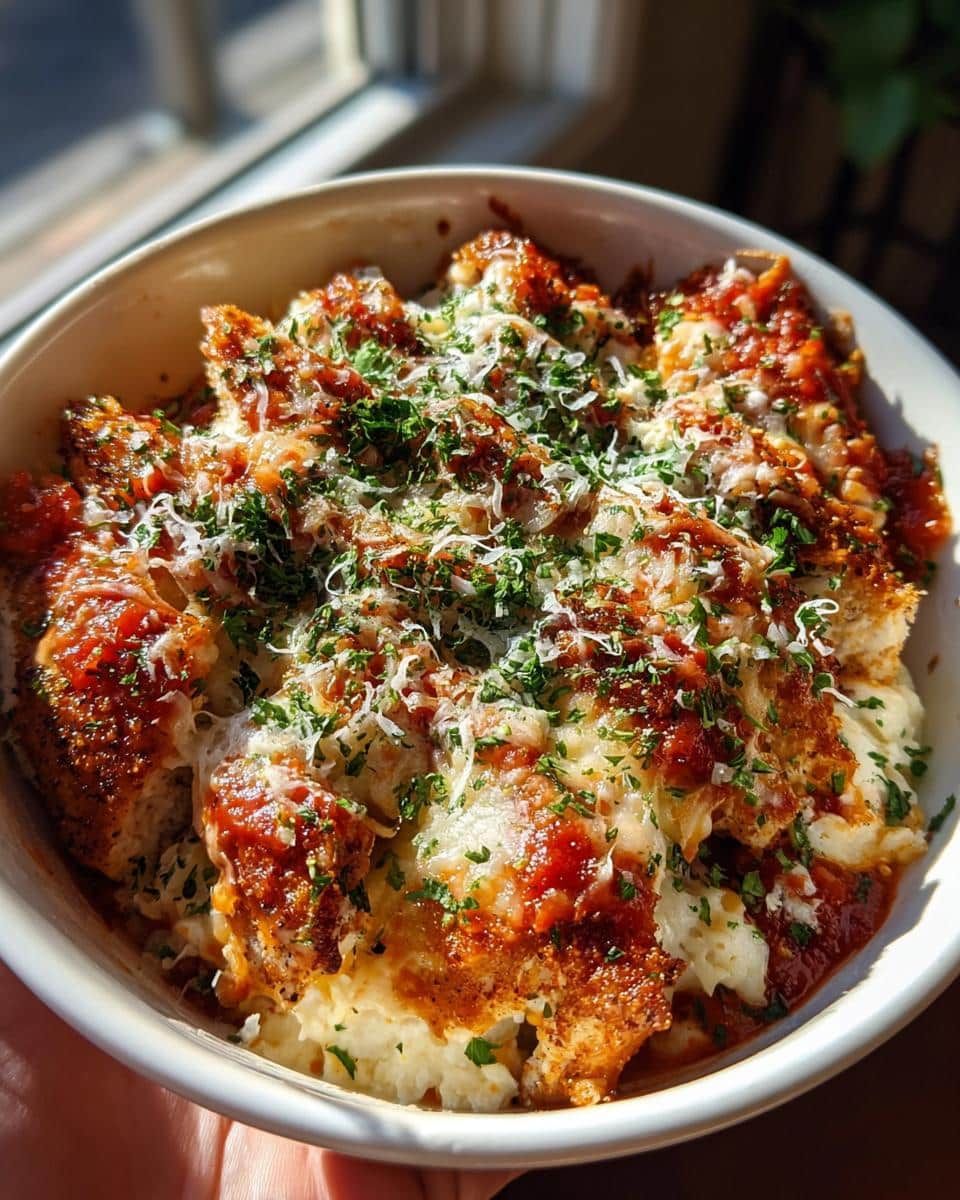 Chicken Parm Cottage Cheese Bowl - detail 1