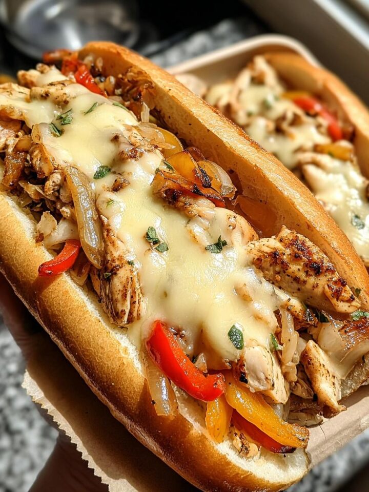 Chicken Philly Cheese Steaks