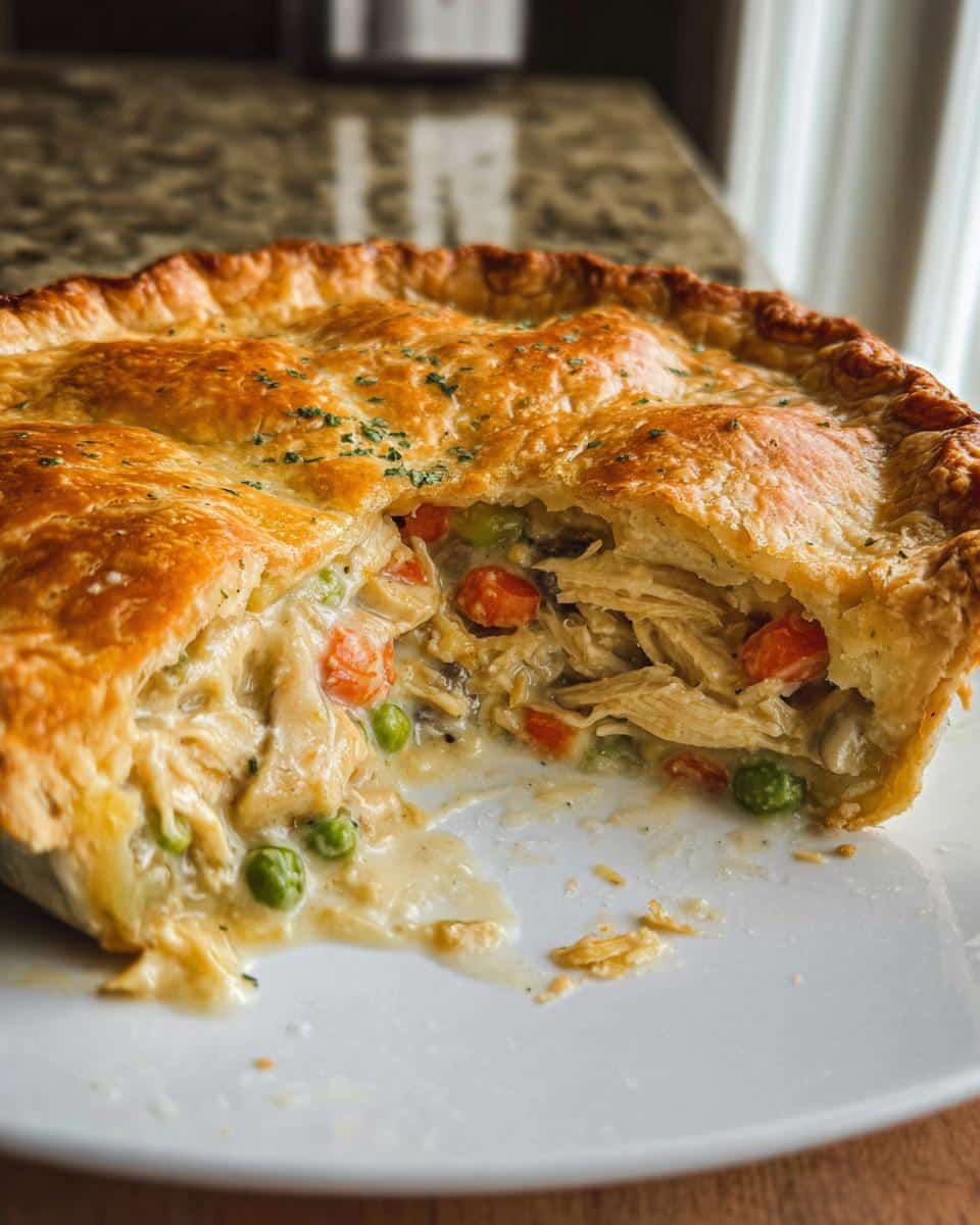 Chicken Pot Pie - detail 1