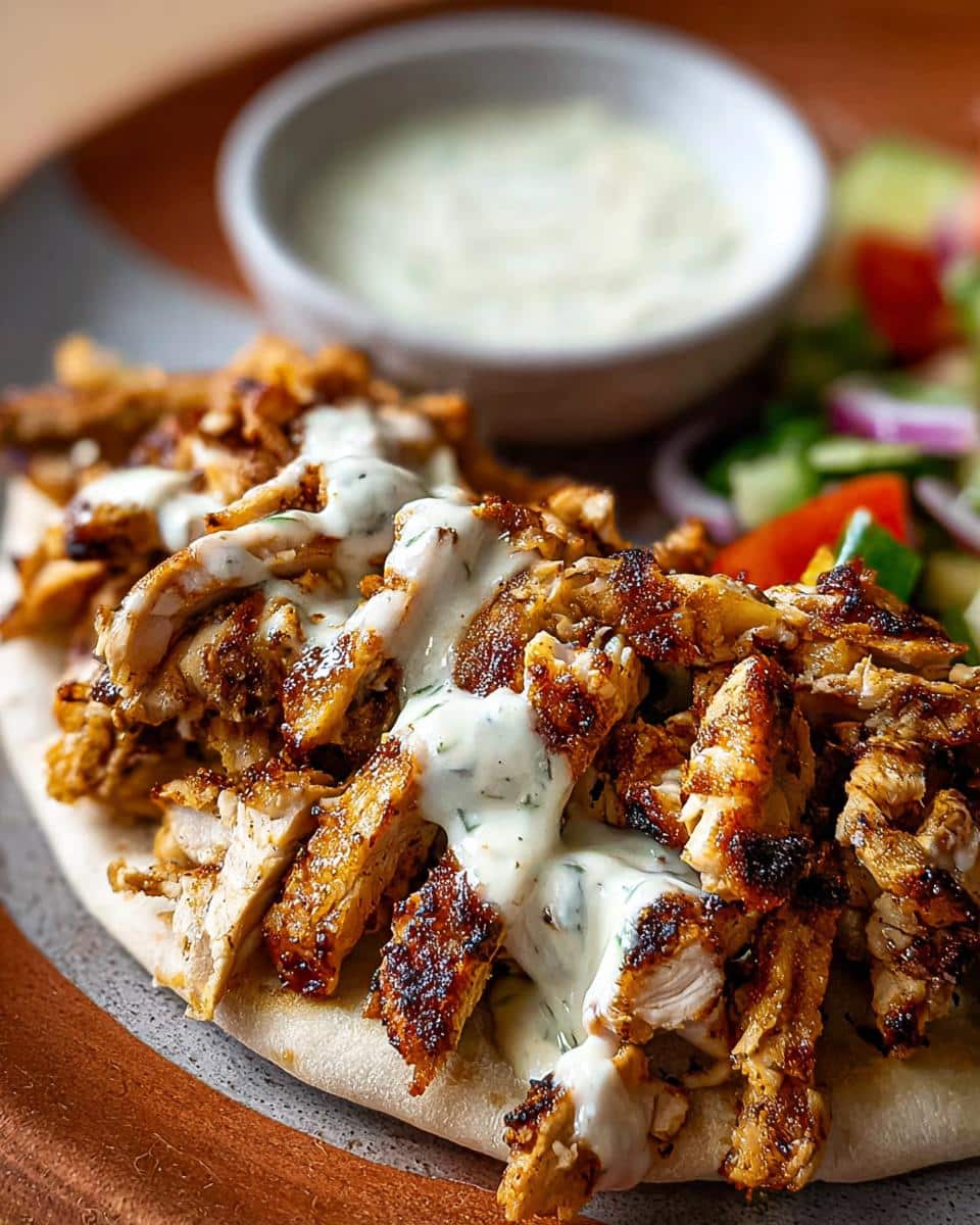 Chicken Shawarma with Garlic Sauce - detail 1