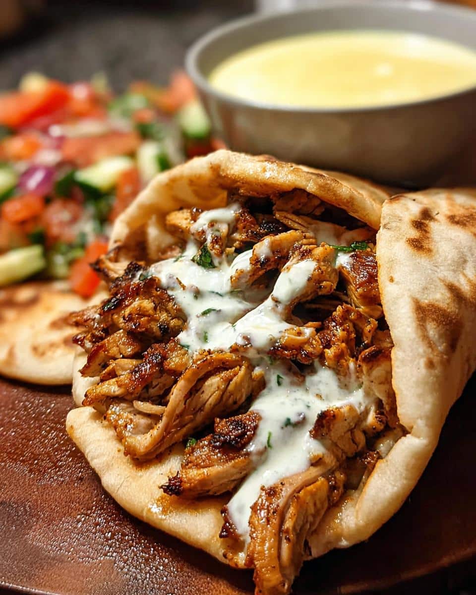 Chicken Shawarma with Garlic Sauce - detail 2