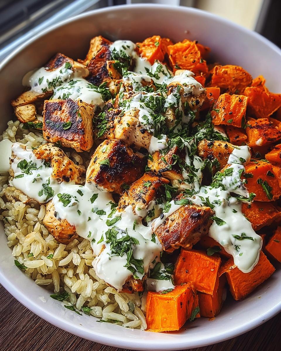 Chicken Sweet Potato Bowl - detail 2