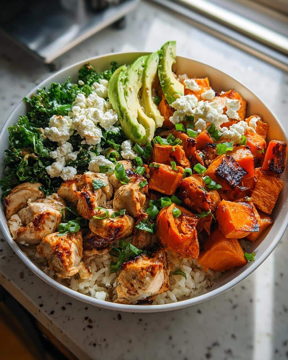 Chicken Sweet Potato Rice Bowl - detail 1