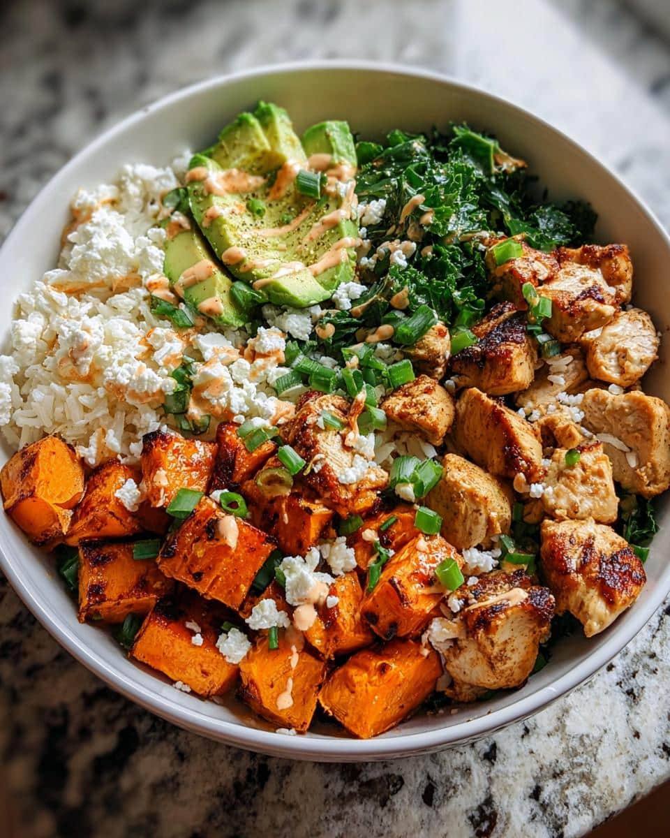 Chicken Sweet Potato Rice Bowl - detail 2
