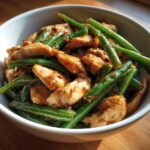Chicken and Green Bean Stir-Fry