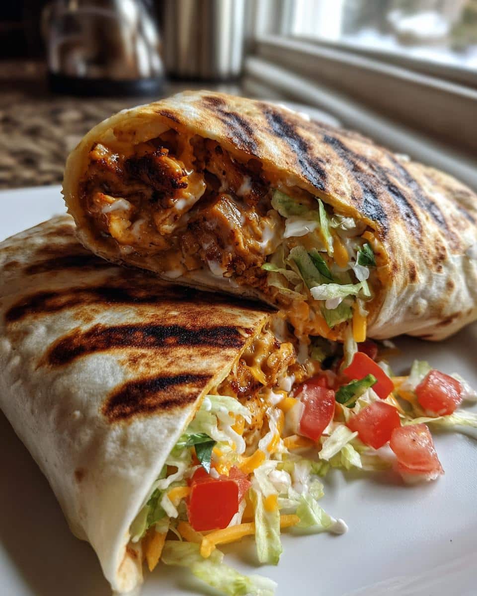 Chipotle Ranch Grilled Chicken Burrito - detail 1