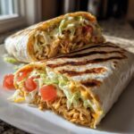 Chipotle Ranch Grilled Chicken Burrito